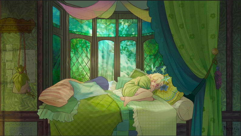 Awakened by the fairies Awakened by the fairies